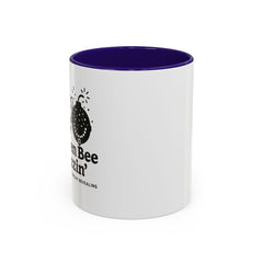 Colorful Bee Buzzin' Mug - Fun Coffee Cup for Summer Sips