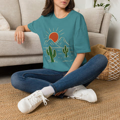 Desert Sunset T-Shirt — Cactus Mountain Graphic Tee