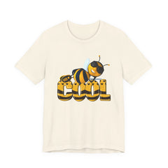 Bee Cool -Unisex Short Sleeve Tee - Fun, Casual Summer T-Shirt
