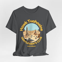 Hawk Tuahooine Gentlemen"s Club Unisex Tee - Ai Generated Pop Culture StarWars Fan Art Design -Express Delivery available