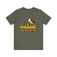Bee Cool -Unisex Short Sleeve Tee - Fun, Casual Summer T-Shirt