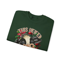 Christmas Cow Sweatshirt
