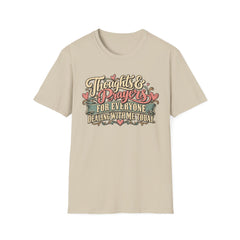 Thoughts & Prayers T-Shirt — "Thoughts & Prayers For Everyone Dealing With Me Today" Retro Graphic Tee
