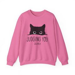 Cat - Judging You Silently Crewneck Sweatshirt