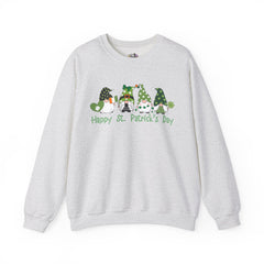 Gnomes Crewneck Sweatshirt - Unisex Happy St. Patrick's Day Apparel