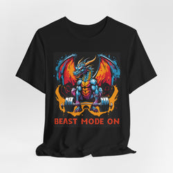 Beast mode on - Dragon – Fitness T-shirt for Gym Workouts