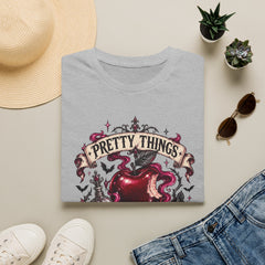 ‘Pretty Things Can Be Poison' Gothic Apple Graphic Tee- Poison Apple