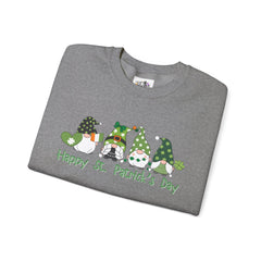 Gnomes Crewneck Sweatshirt - Unisex Happy St. Patrick's Day Apparel