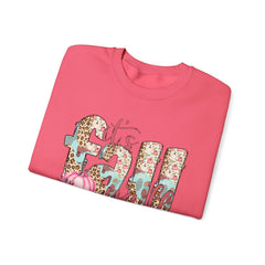 Cozy It’s Fall Y’all Sweatshirt with Floral Design, Perfect for Autumn Style, Thanksgiving Gift, Casual Wear, Seasonal Comfort