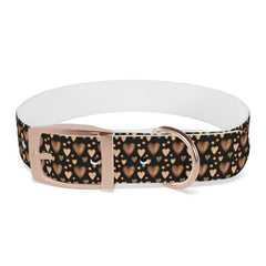 Dog Collar- Chocolate Hearts