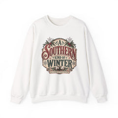 Southern Kind of Winter Crewneck Sweatshirt- Christmas