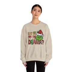 Grinch 'Is It Me? Am I The Drama?' Christmas Sweatshirt