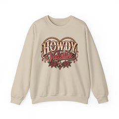 Howdy Valentine Crewneck Sweatshirt