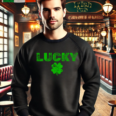 St. Patrick's Day Unisex Crewneck- LUCKY