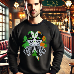 St. Patrick's Day Unisex Crewneck Sweatshirt - Dead Man Cheers