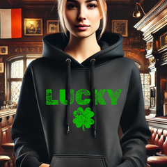 Lucky Shamrock Unisex Hoodie - Perfect for St. Patrick's Day