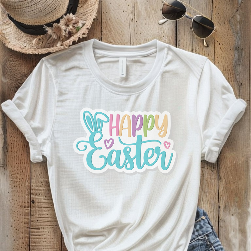 Happy Easter Unisex Short Sleeve Tee