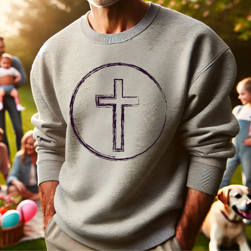 Circle of Faith Unisex Sweatshirt - Easter Christianity