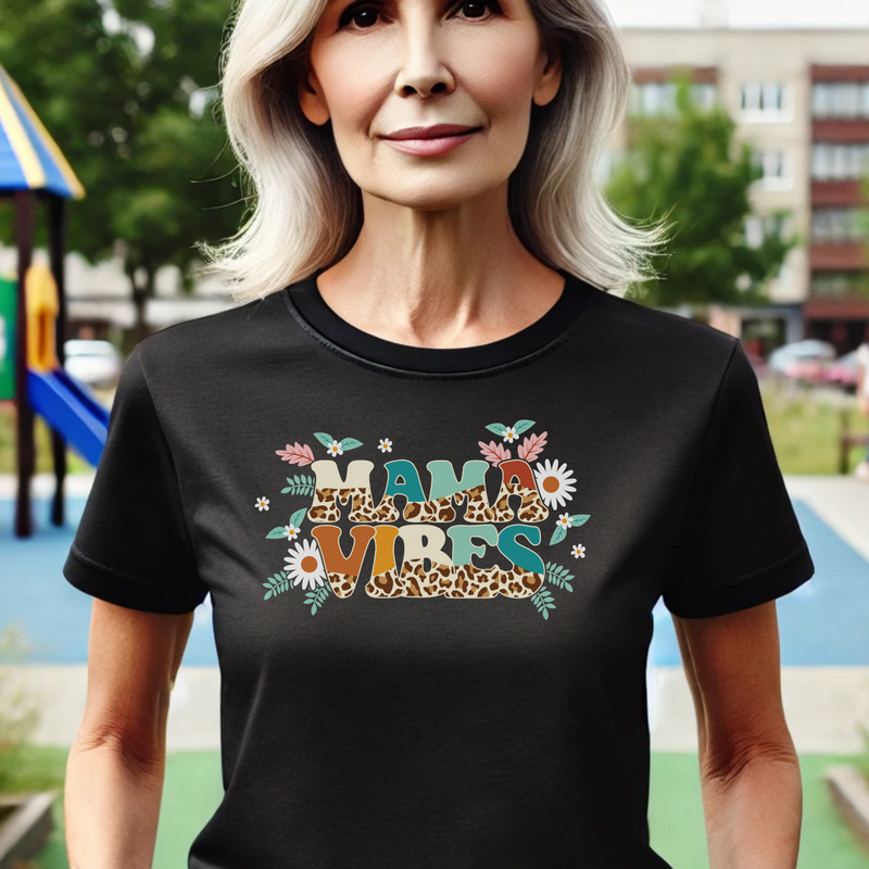 Tropical Mama Vibes Unisex Jersey Tee - Perfect for Summer & Holidays