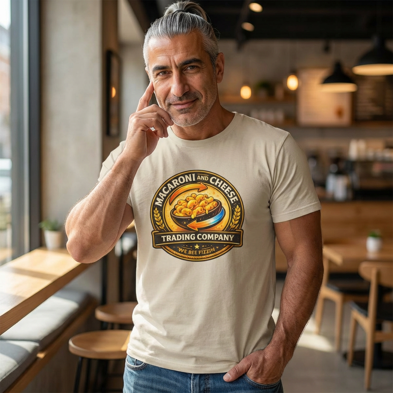 Macaroni and Cheese Trading Company T-Shirt – 'Fighting the TT Word Sheriff’