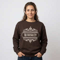 Whiskey - Victorian Design #2 Crewneck Sweatshirt