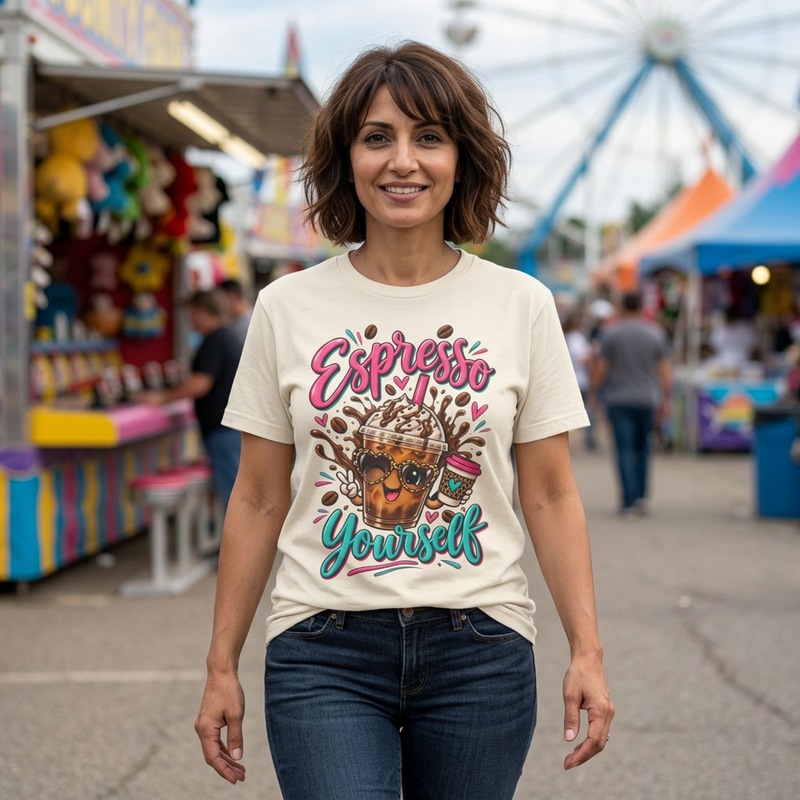Espresso Yourself Coffee Tee