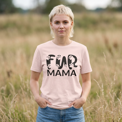 Fur Mama Unisex Jersey Tee - Perfect Gift for Pet Lovers