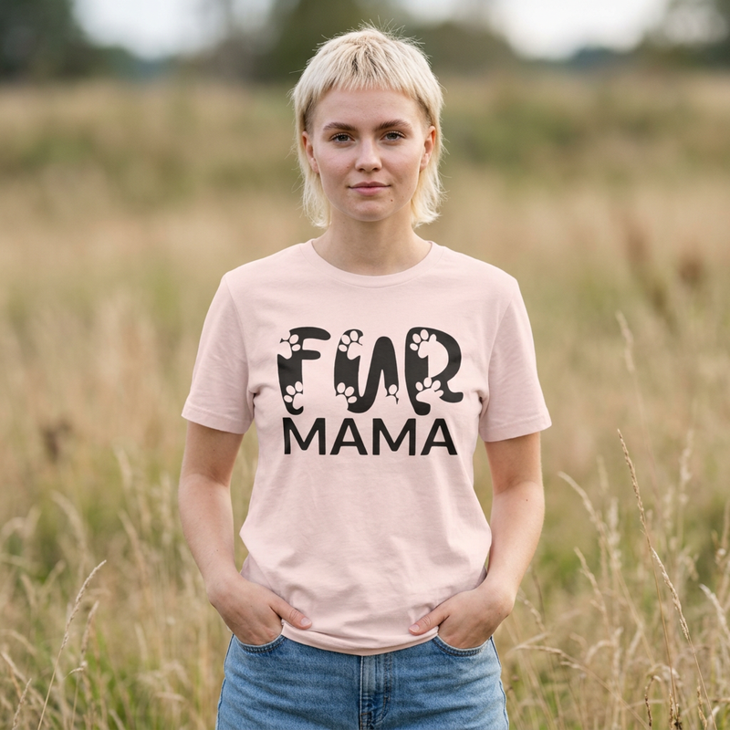 Fur Mama Unisex Jersey Tee - Perfect Gift for Pet Lovers