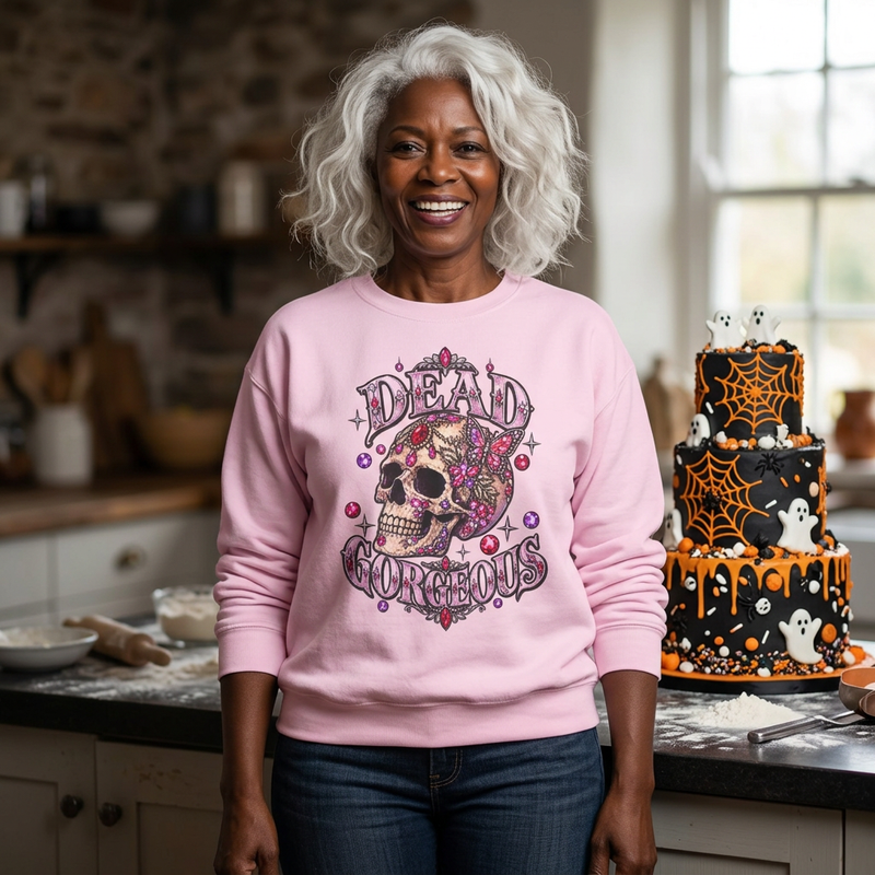 Dead Gorgeous Skull Sweatshirt
