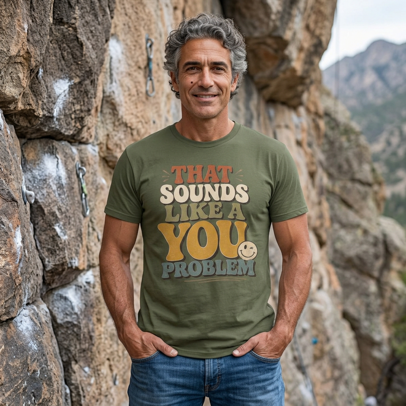 Retro 'That Sounds Like a You Problem' Graphic T‑Shirt