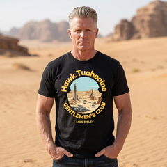 Hawk Tuahooine Gentlemen"s Club Unisex Tee - Ai Generated Pop Culture StarWars Fan Art Design -Express Delivery available