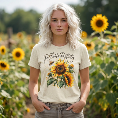 Pollinate Positivity Sunflower Tee