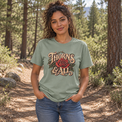 Thorns & All Rose Graphic T-Shirt - Love - Valentine