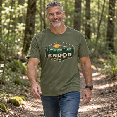Endor National Park Scenic Adventure T-Shirt Stars Wars inspired