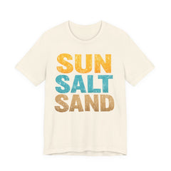 Sun Salt Sand Beach T-Shirt — Retro Coastal Summer Tee