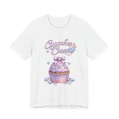 Cupcakes & Carats Tee — Cute Pastel Cupcake Graphic T-Shirt