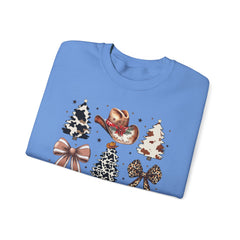 Rustic Coquette Christmas Sweatshirt