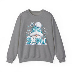 Winter Chill Sweatshirt - Cozy Unisex Crewneck with Snowy Design, Perfect for Holidays, Gifts, Snow Lovers, Warmth, Casual Style