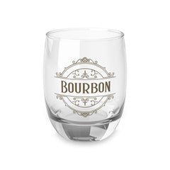 Bourbon Glass- Victorian Label Design