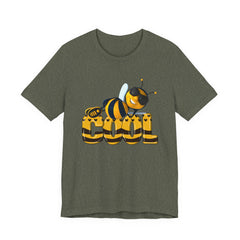 Bee Cool -Unisex Short Sleeve Tee - Fun, Casual Summer T-Shirt