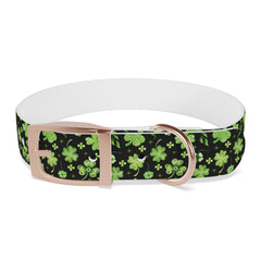 Dog Collar - St Patrick's Day Clover Design