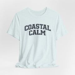Coastal Calm Tee — Relaxed Beach Vibes Short Sleeve Shirt