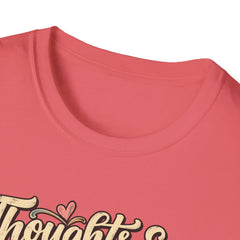 Thoughts & Prayers T-Shirt — "Thoughts & Prayers For Everyone Dealing With Me Today" Retro Graphic Tee