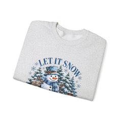 Let It Snow Somewhere Else - Winter  - Sweatshirt - Blue Design