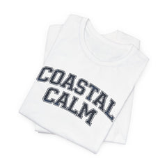 Coastal Calm Tee — Relaxed Beach Vibes Short Sleeve Shirt