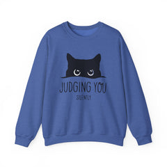 Cat - Judging You Silently Crewneck Sweatshirt