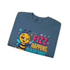 Fizz Happens Darling, Cute Gift for Bee Lovers, Jewelry Lovers