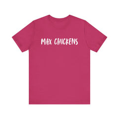 Max Chickens Tee - New Zealand Slang Design