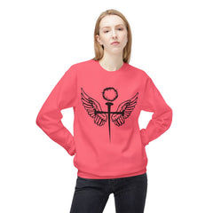 Christian Cross Fleece Sweatshirt