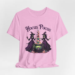 Hocus Pocus Halloween T-Shirt, Witch Tee, Unisex Halloween Shirt, Spooky Season Apparel, Costume Party Top